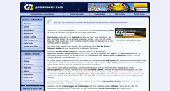 Desktop Screenshot of gamesbasis.com
